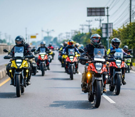 Komunitas Motor Suzuki V-Strom Indonesia Owners (VION) Gelar Touring Akbar